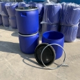 半截桶 全新150升塑料桶150公斤塑料桶大口法兰桶