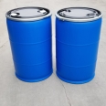 200升直口法兰桶200L开口塑料桶200KG美式法兰桶包箍桶